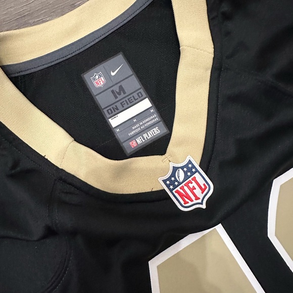 Men's New Orleans Saints Alvin Kamara Nike Black
Game Jersey - Picture 3 of 5
